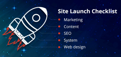 website checklist for 2025
